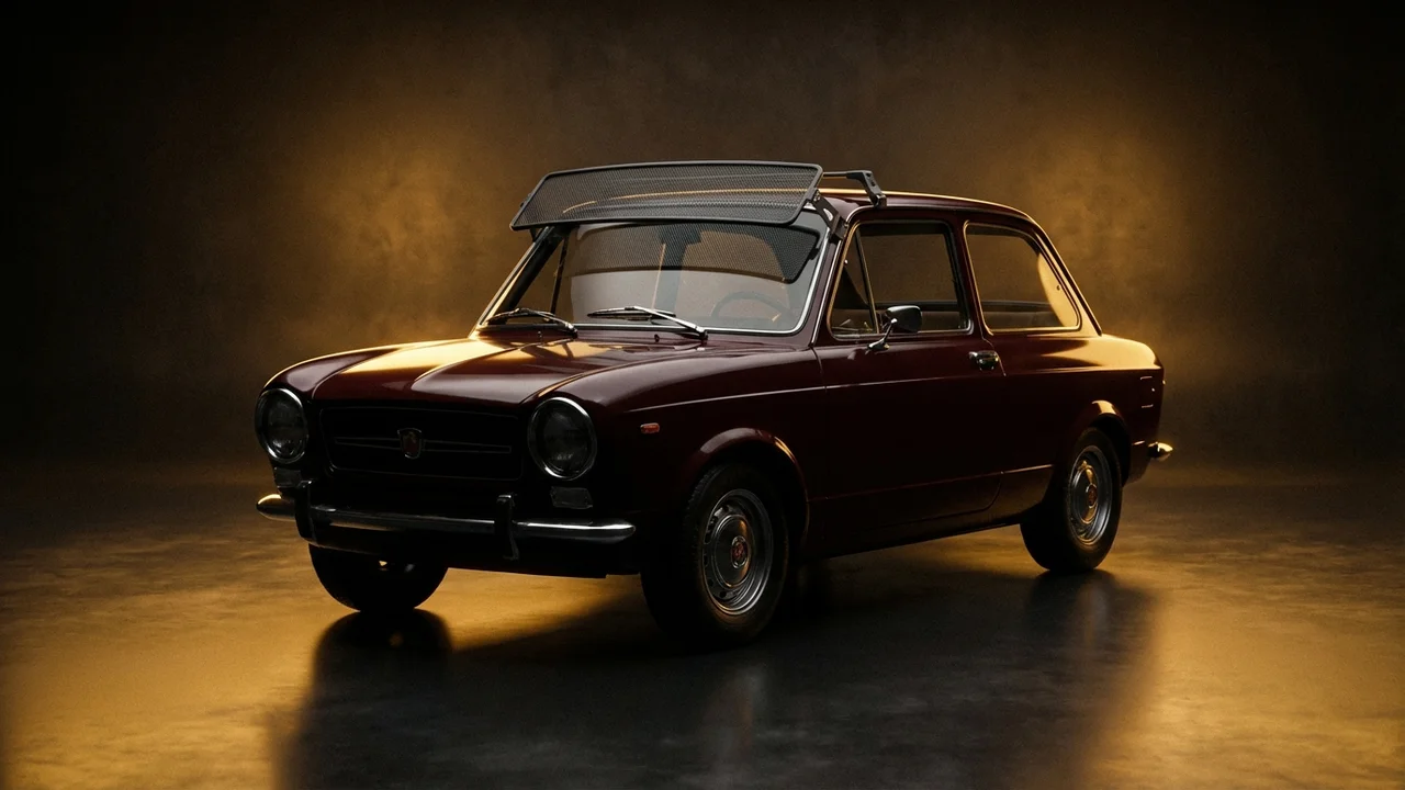 Abarth 1150 Car Windscreen Sunvisor - 1150