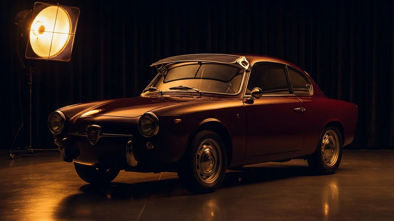 Abarth 1600 Car Windscreen Sunvisor - 1600