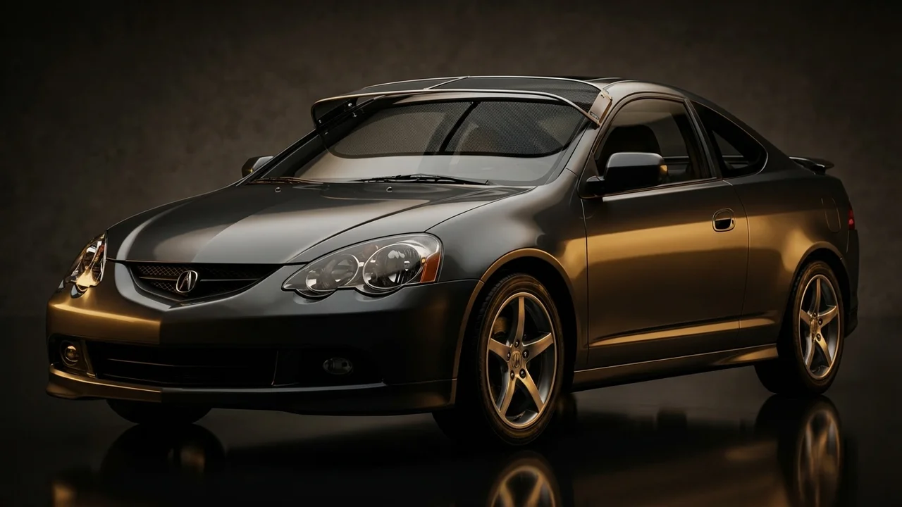 Acura RSX Car Windscreen Sunvisor - 1