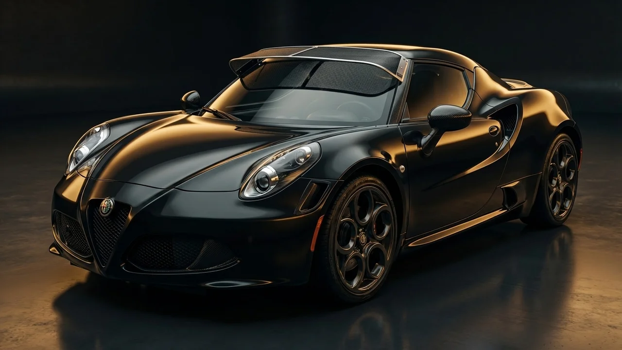 Alfa Romeo 4C Car Windscreen Sunvisor - 1