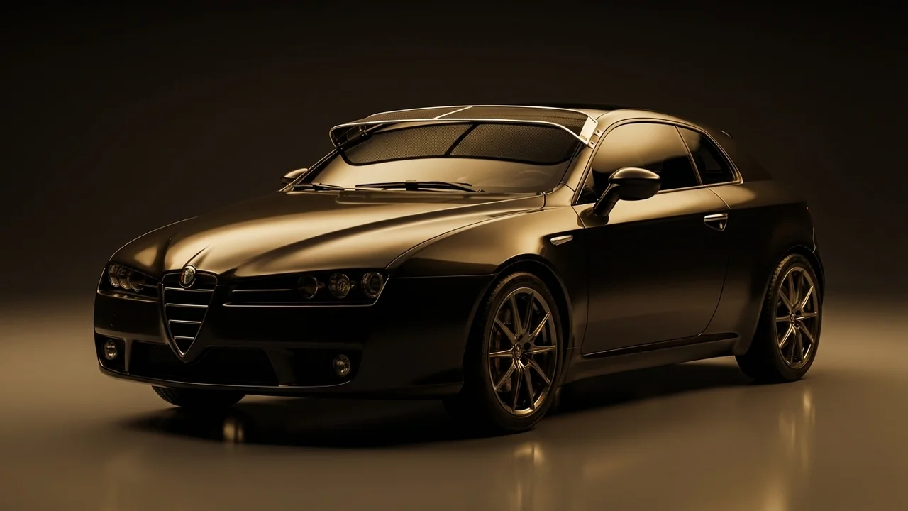 Alfa Romeo Brera Car Windscreen Sunvisor - 1