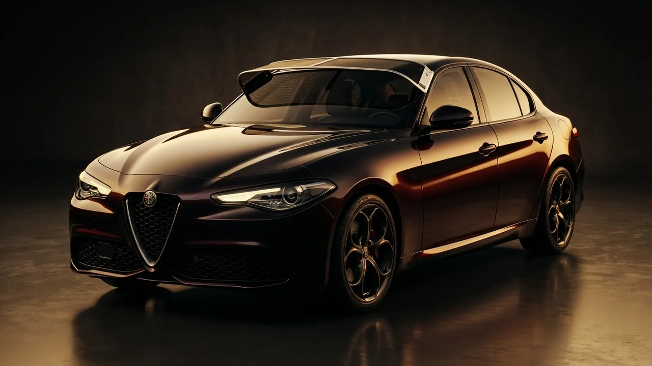 Alfa Romeo Milano Car Windscreen Sunvisor - 1