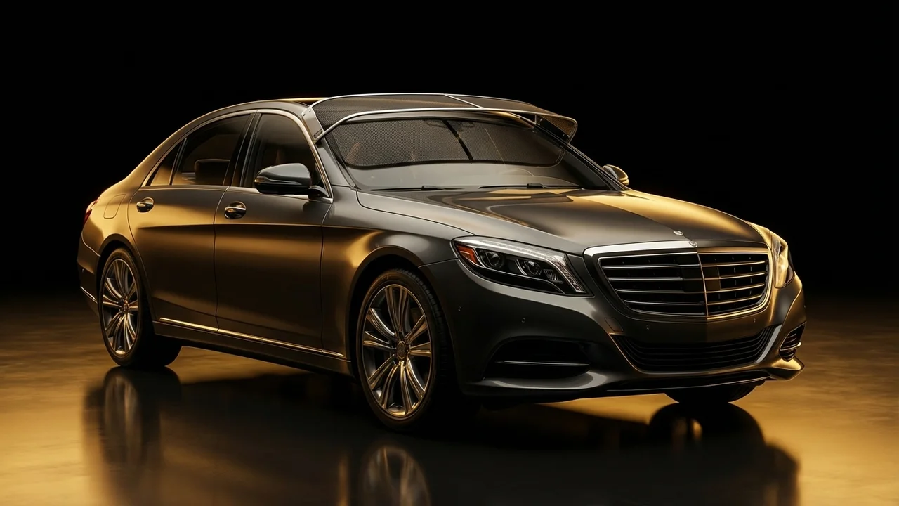 American Coach American Patriot Car Windscreen Sunvisor - 1