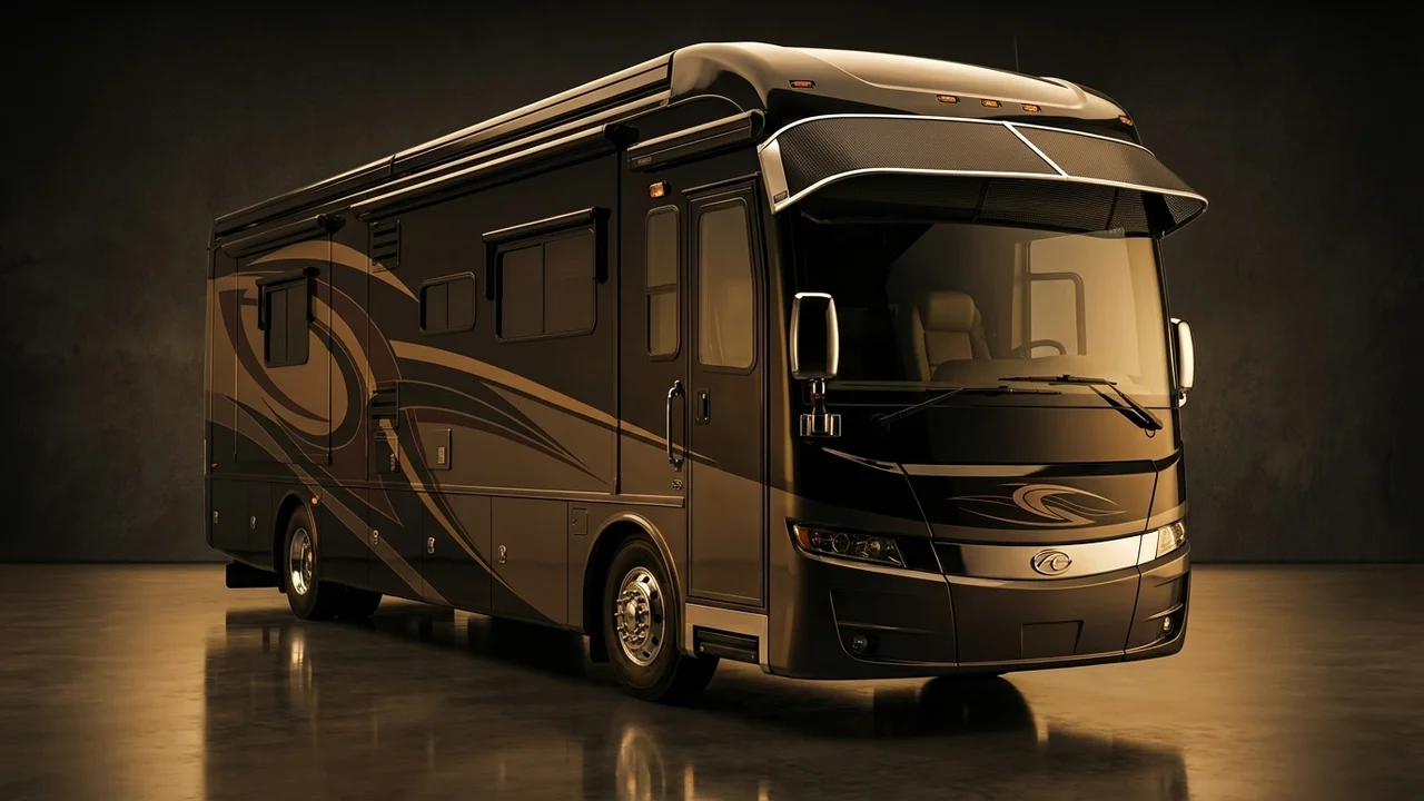 American Coach American Revolution Car Windscreen Sunvisor - 1