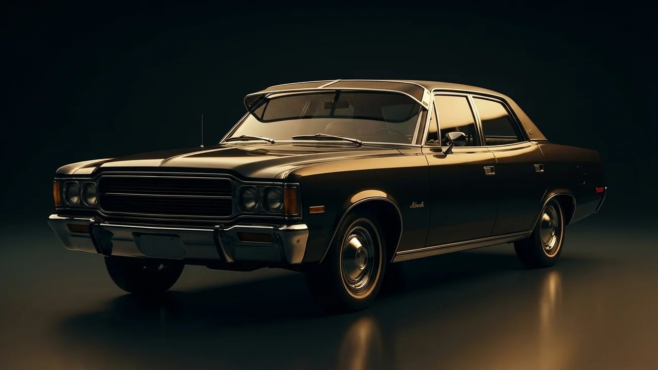 American Motors Ambassador Car Windscreen Sunvisor - 1