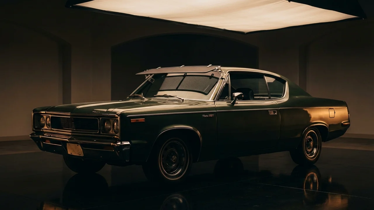 American Motors Rebel Car Windscreen Sunvisor - 1