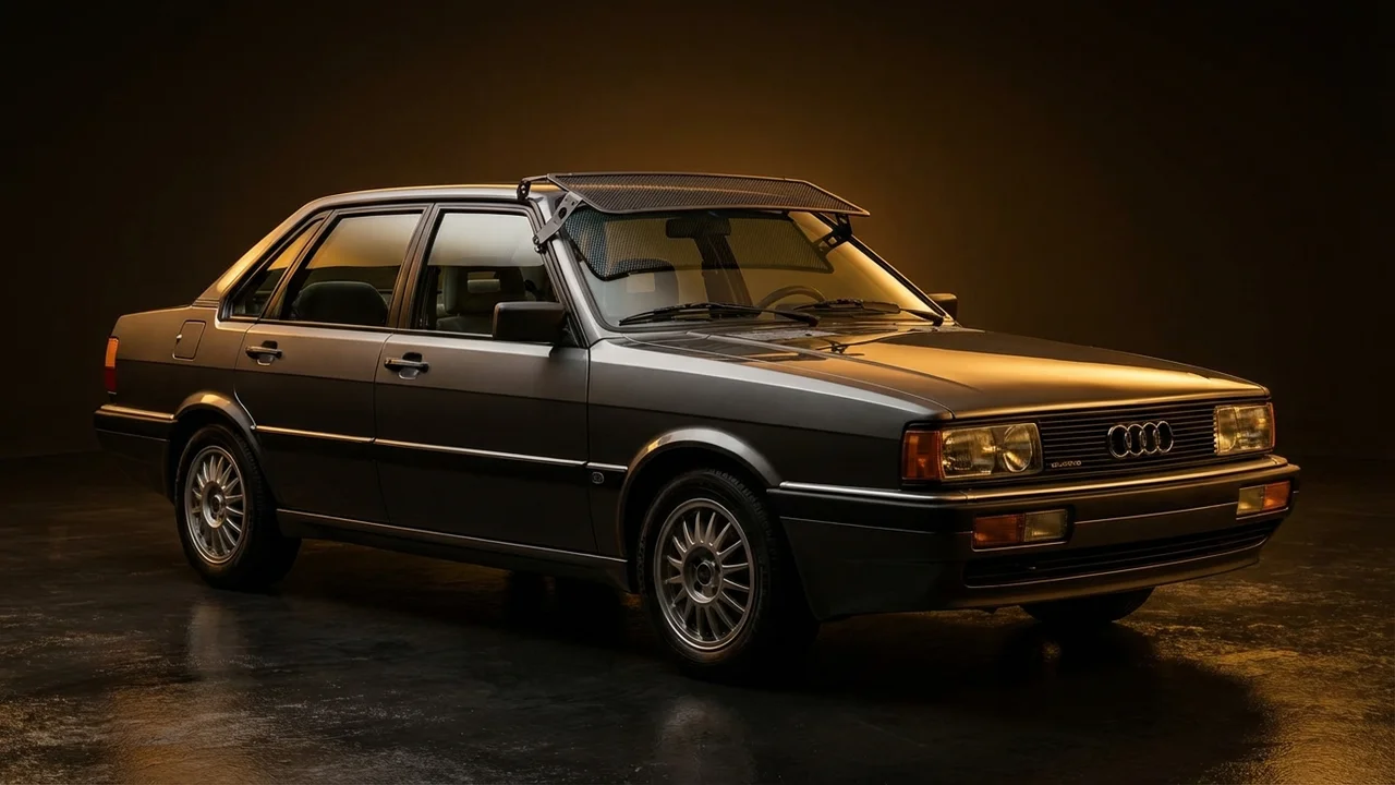 Audi 4000 Quattro Car Windscreen Sunvisor - 1