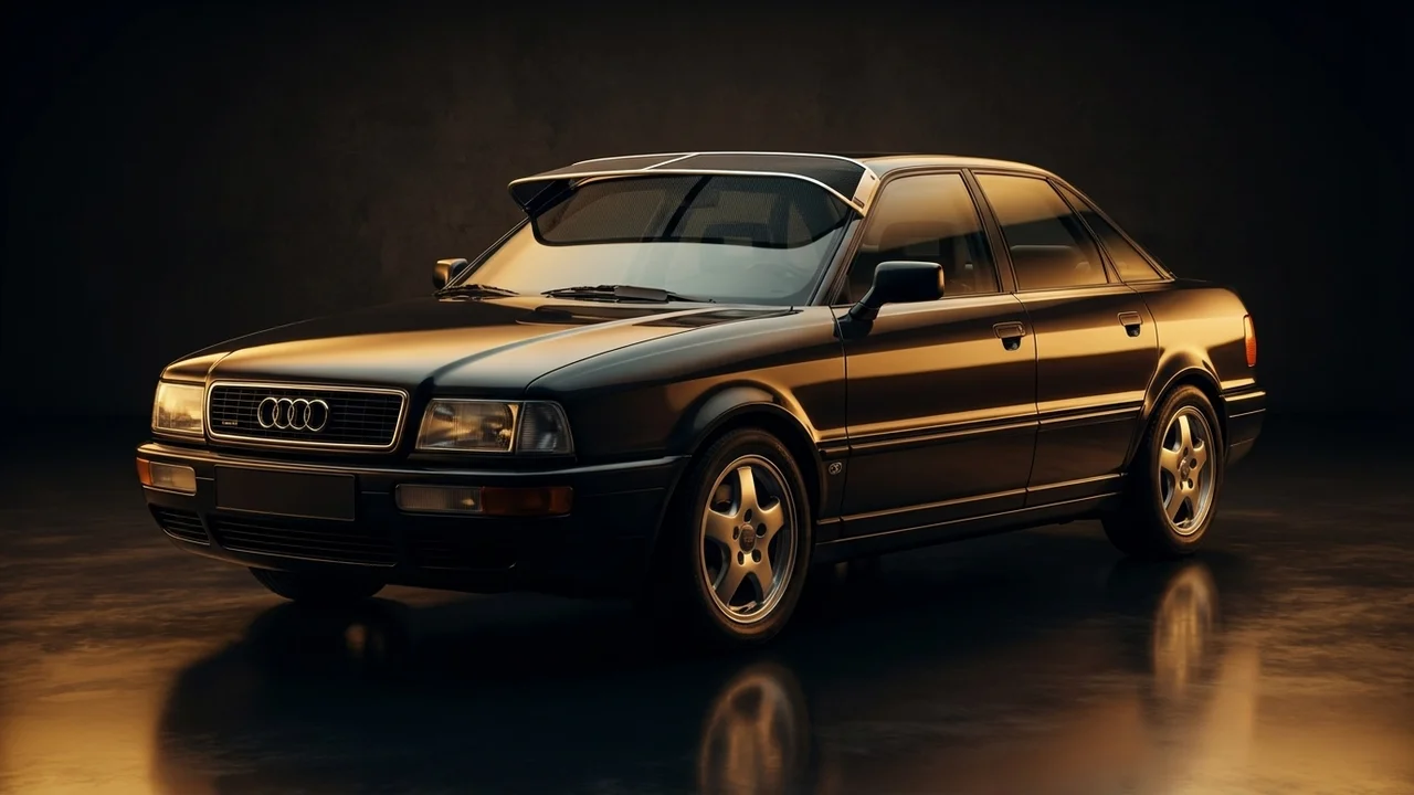 Audi 90 Quattro Car Windscreen Sunvisor - 1