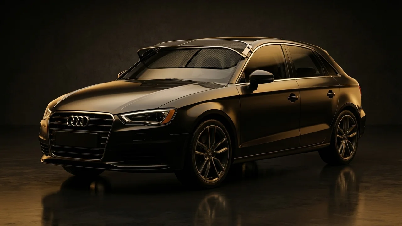 Audi A3 Quattro Car Windscreen Sunvisor - 1