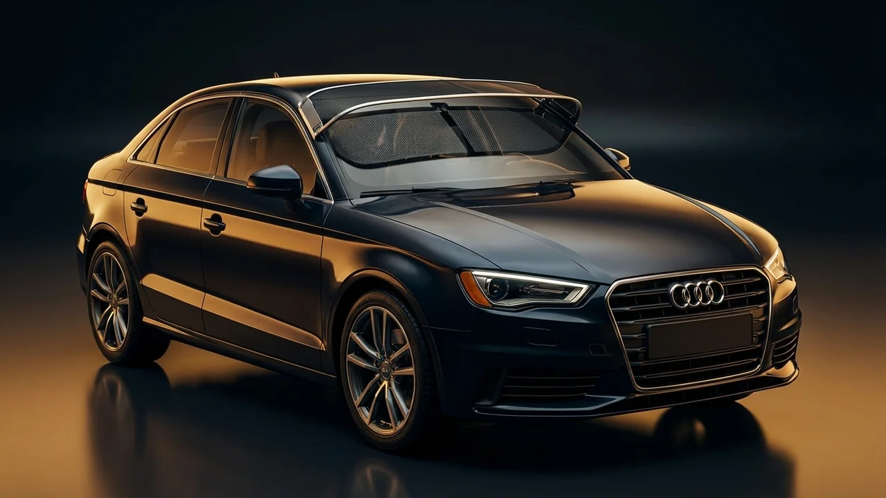 Audi A3 Car Windscreen Sunvisor - 1