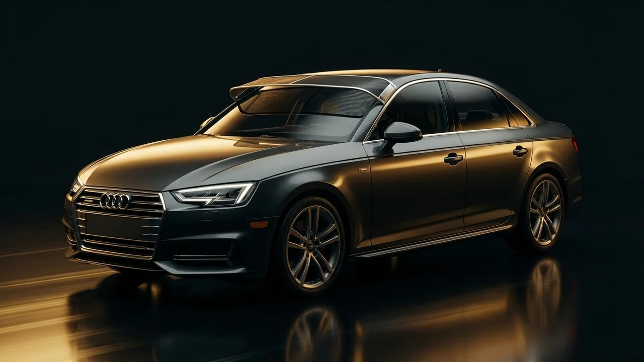 Audi A4 Quattro Car Windscreen Sunvisor - 1