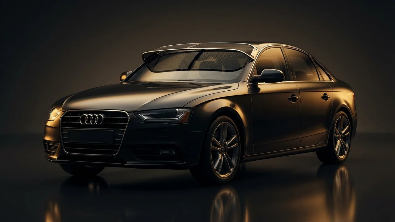 Audi A4 Car Windscreen Sunvisor - 1