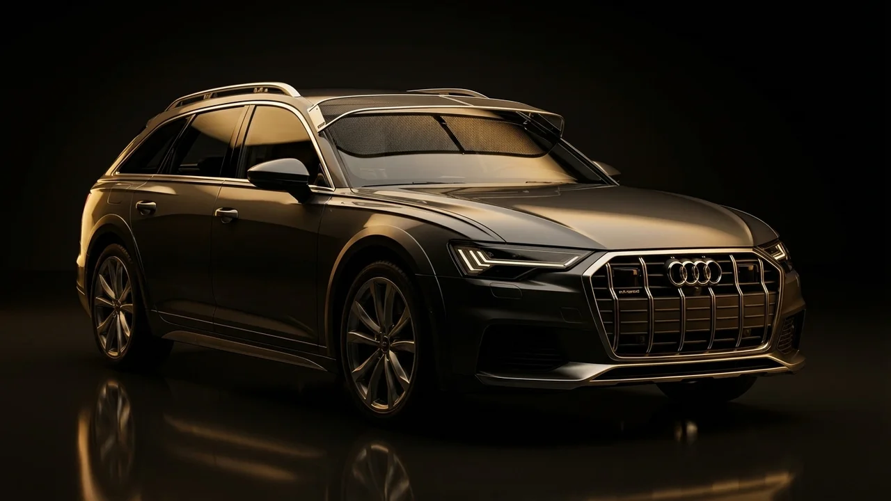 Audi A6 allroad Car Windscreen Sunvisor - 1