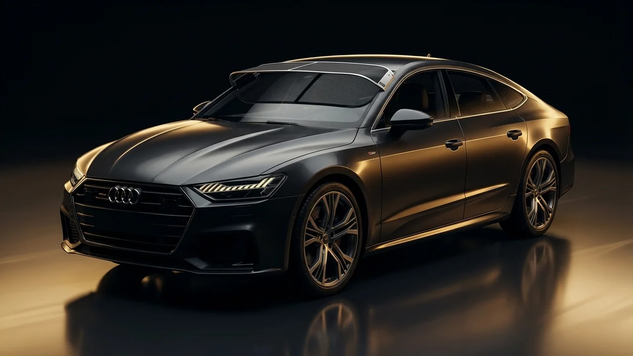 Audi A7 Sportback Car Windscreen Sunvisor - 1