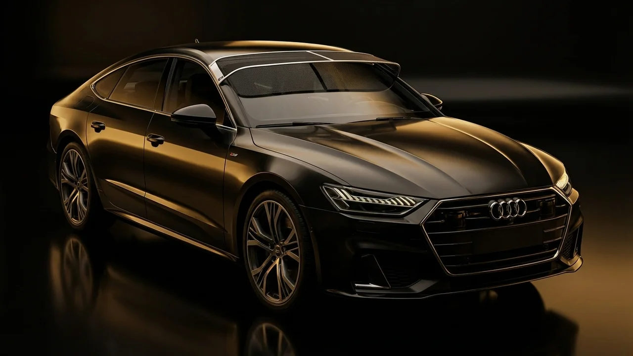 Audi A7 Car Windscreen Sunvisor - 1