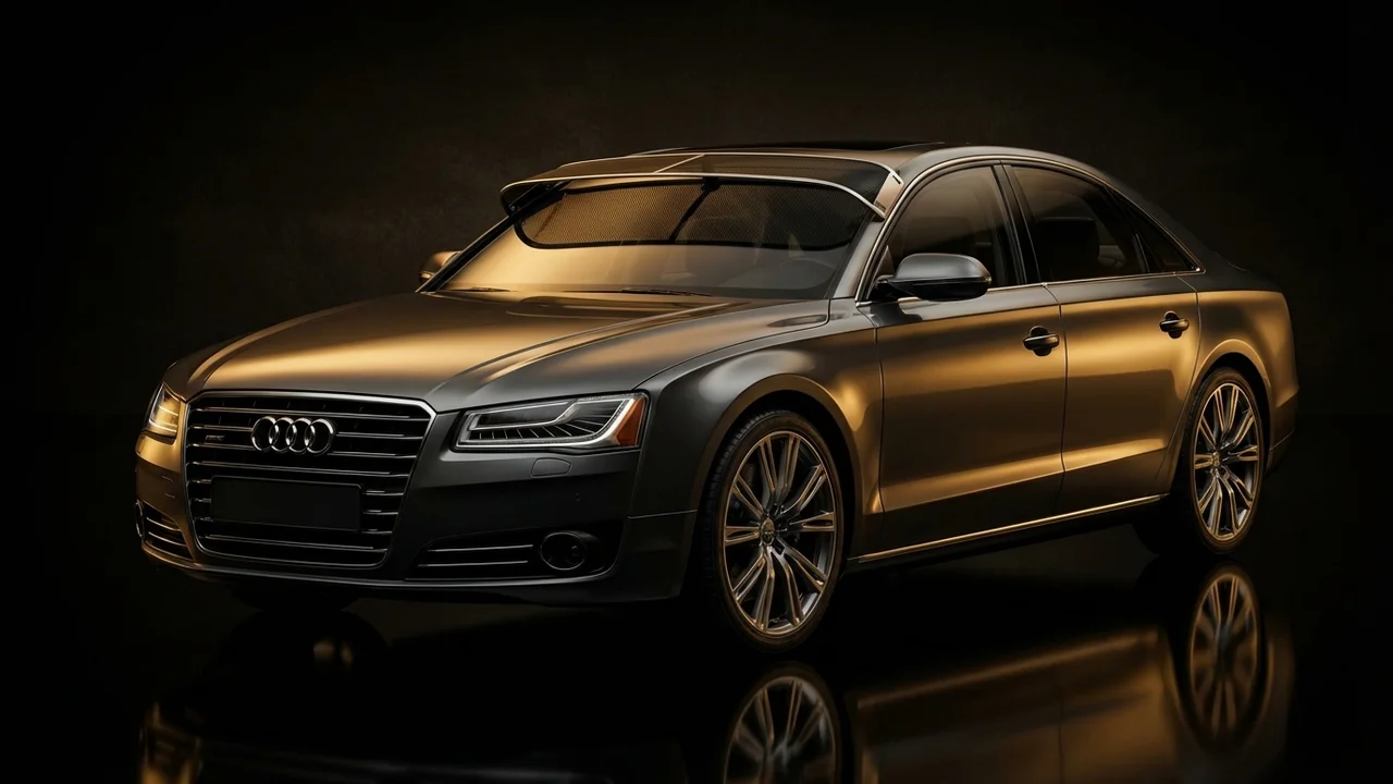 Audi A8 Car Windscreen Sunvisor - 1