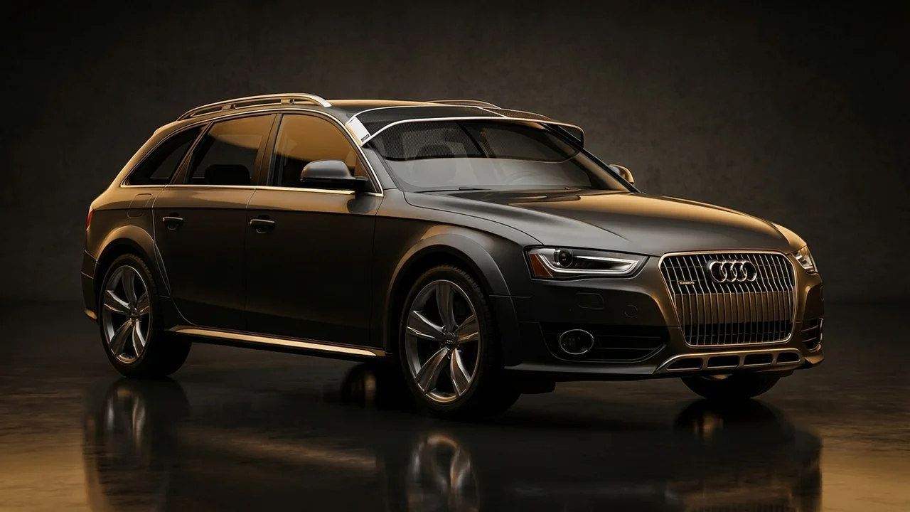 Audi Allroad Quattro Car Windscreen Sunvisor - 1