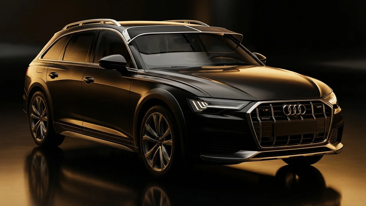 Audi allroad Car Windscreen Sunvisor - 1