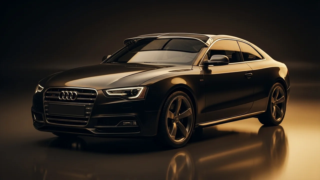 Audi Coupe Car Windscreen Sunvisor - 1