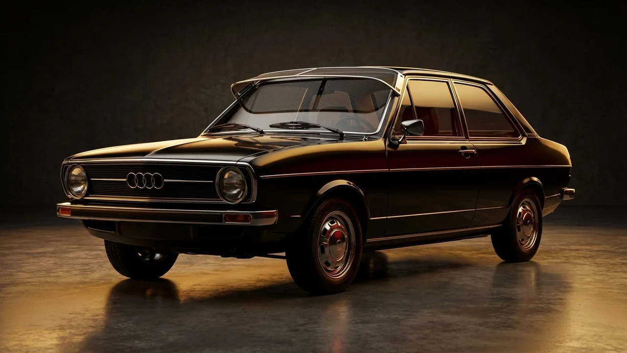 Audi Fox Car Windscreen Sunvisor - 1