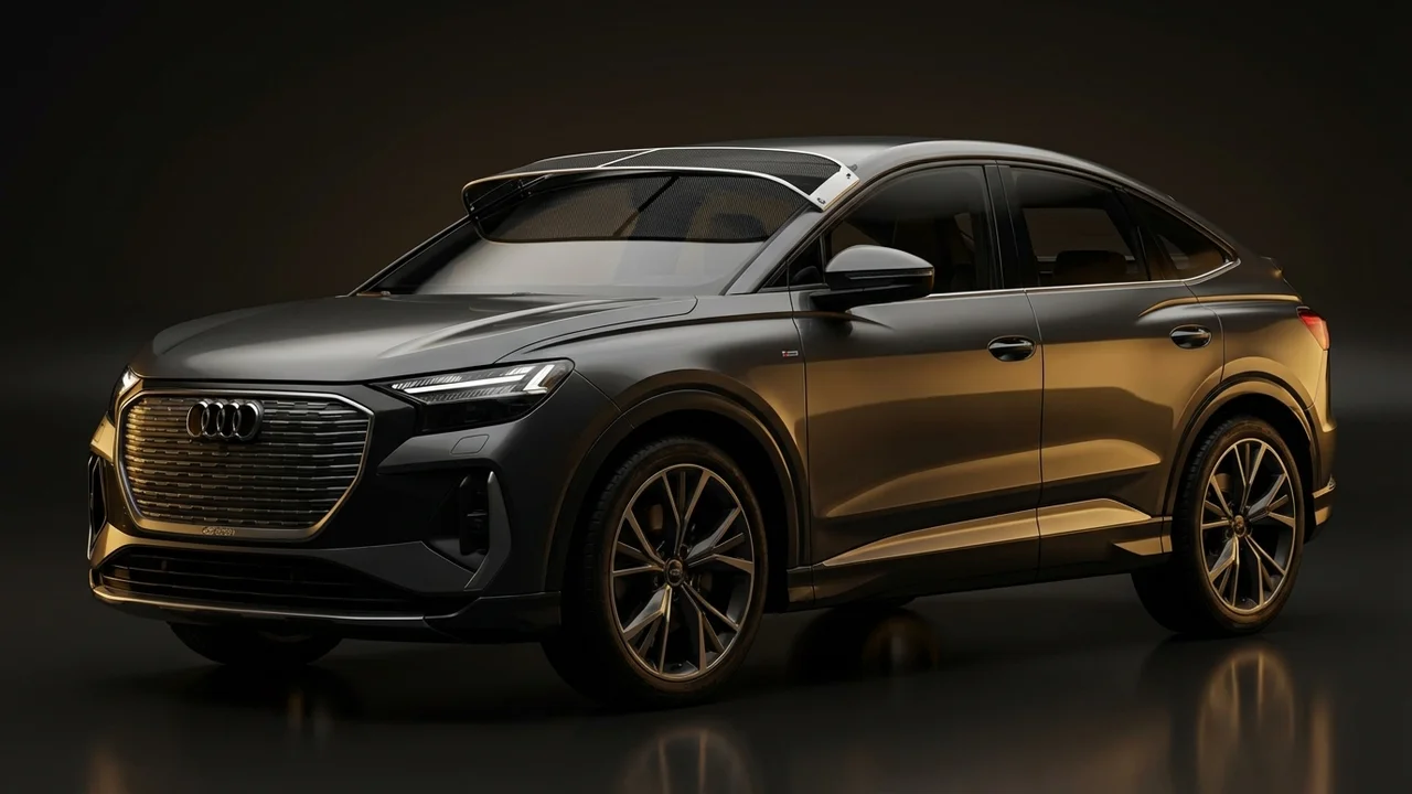 Audi Q4 e-tron Sportback Car Windscreen Sunvisor - 1