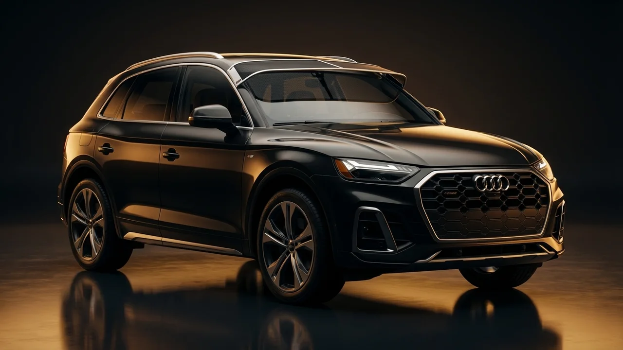 Audi Q5 PHEV Car Windscreen Sunvisor - 1