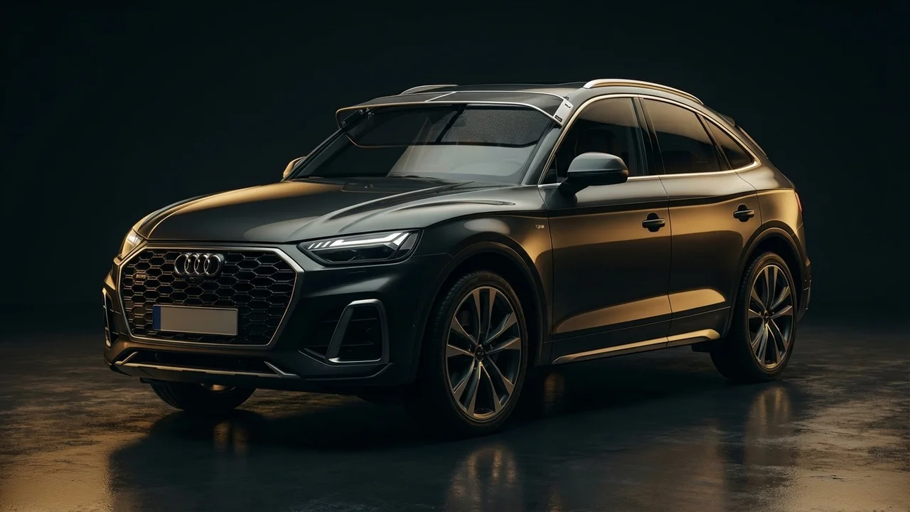 Audi Q5 Sportback Car Windscreen Sunvisor - 1