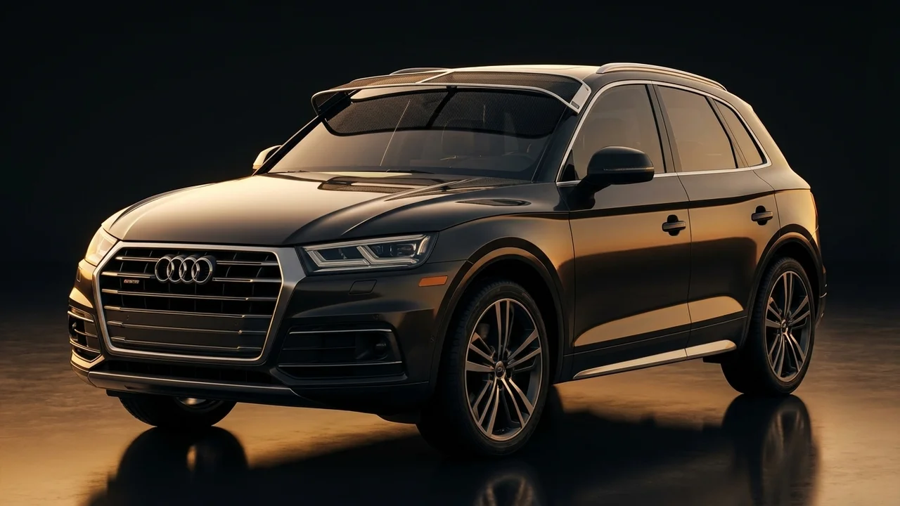 Audi Q5 Car Windscreen Sunvisor - 1