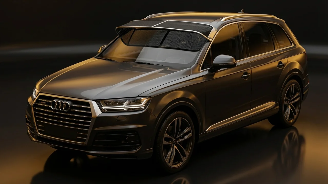 Audi Q7 Car Windscreen Sunvisor - 1