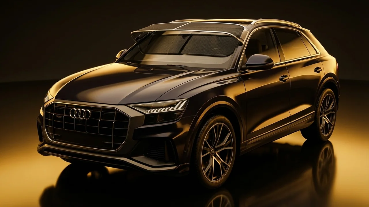 Audi Q8 Car Windscreen Sunvisor - 1