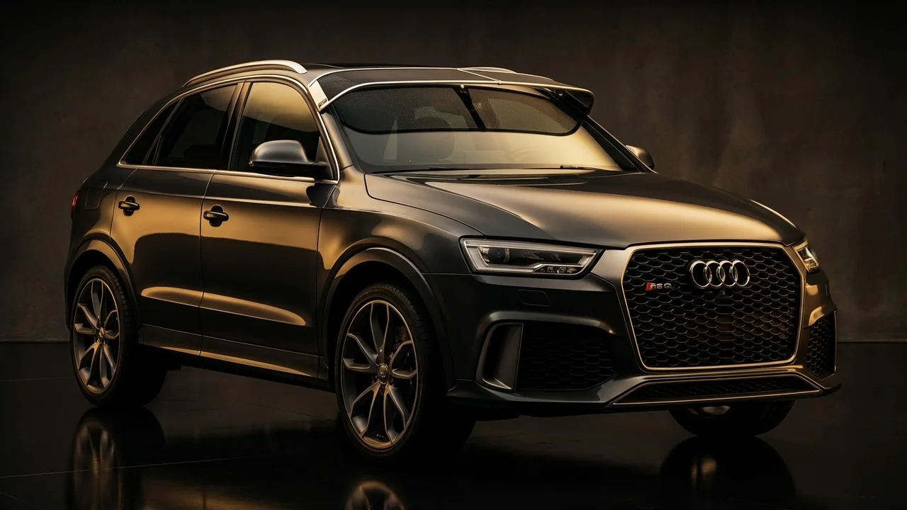 Audi RS Q3 Car Windscreen Sunvisor - 1