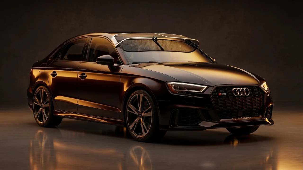 Audi RS3 Car Windscreen Sunvisor - 1