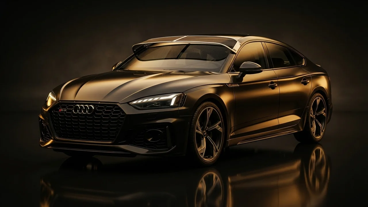 Audi RS5 Sportback Car Windscreen Sunvisor - 1