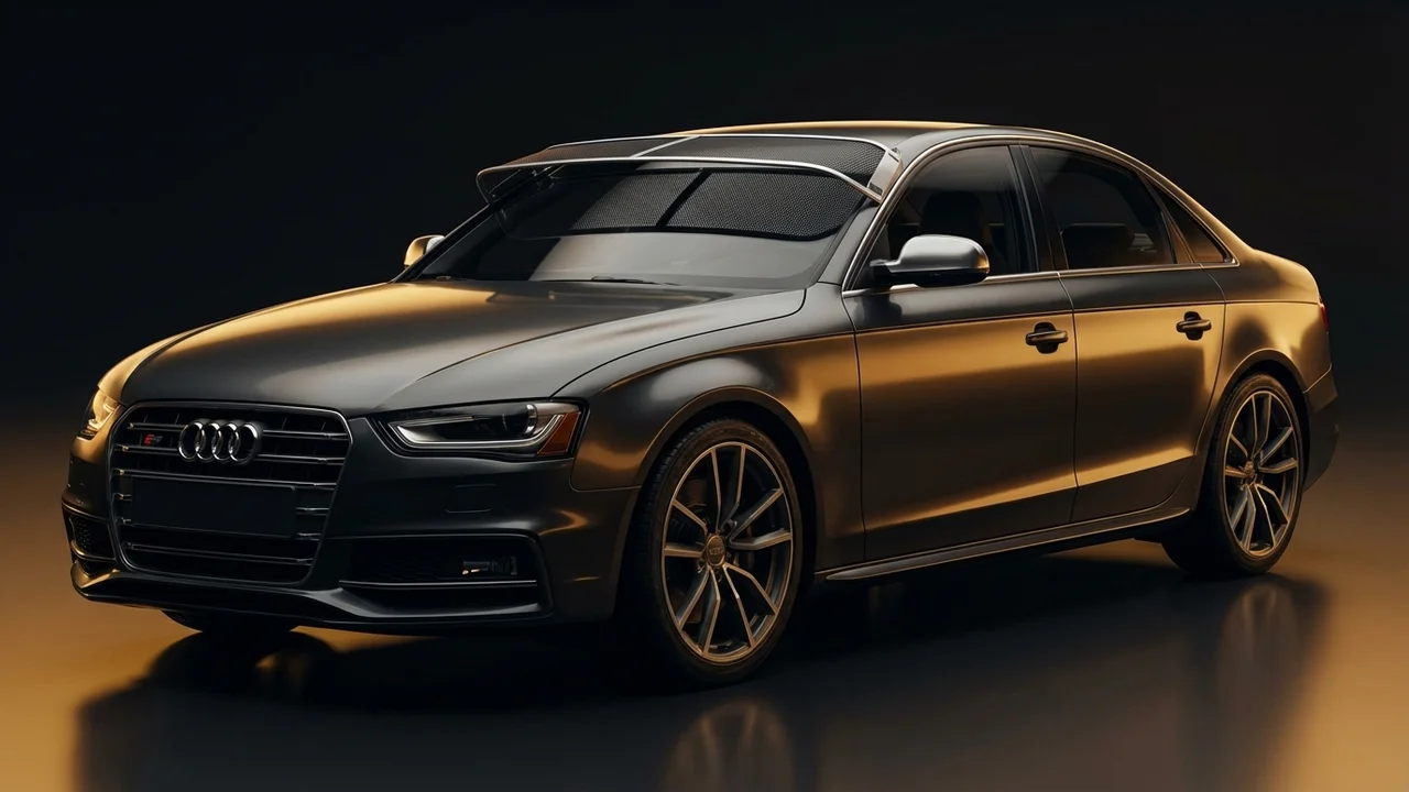 Audi S4 Car Windscreen Sunvisor - 1