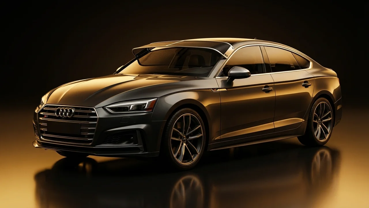 Audi S5 Sportback Car Windscreen Sunvisor - 1