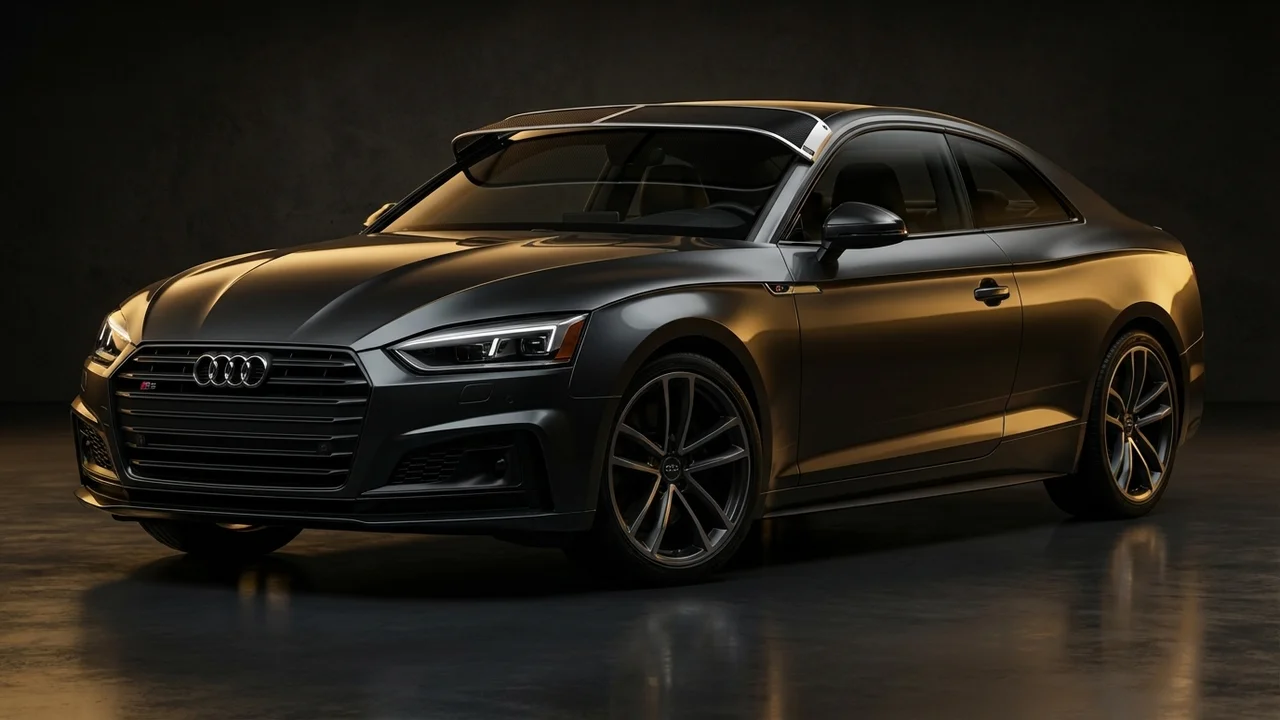 Audi S5 Car Windscreen Sunvisor - 1