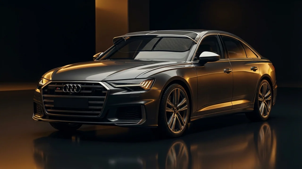 Audi S6 Car Windscreen Sunvisor - 1