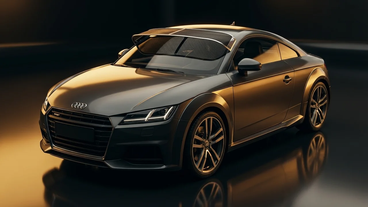 Audi TT Quattro Car Windscreen Sunvisor - 1