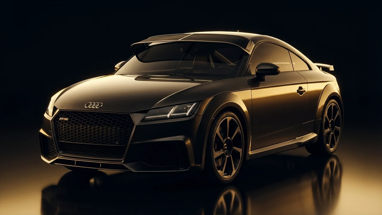 Audi TT RS Quattro Car Windscreen Sunvisor - 1