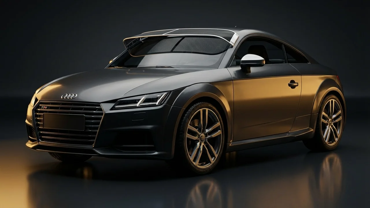 Audi TTS Quattro Car Windscreen Sunvisor - 1