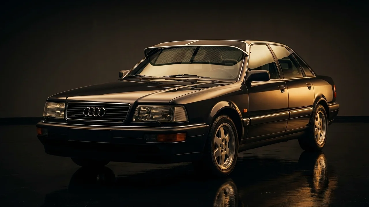 Audi V8 Quattro Car Windscreen Sunvisor - 1