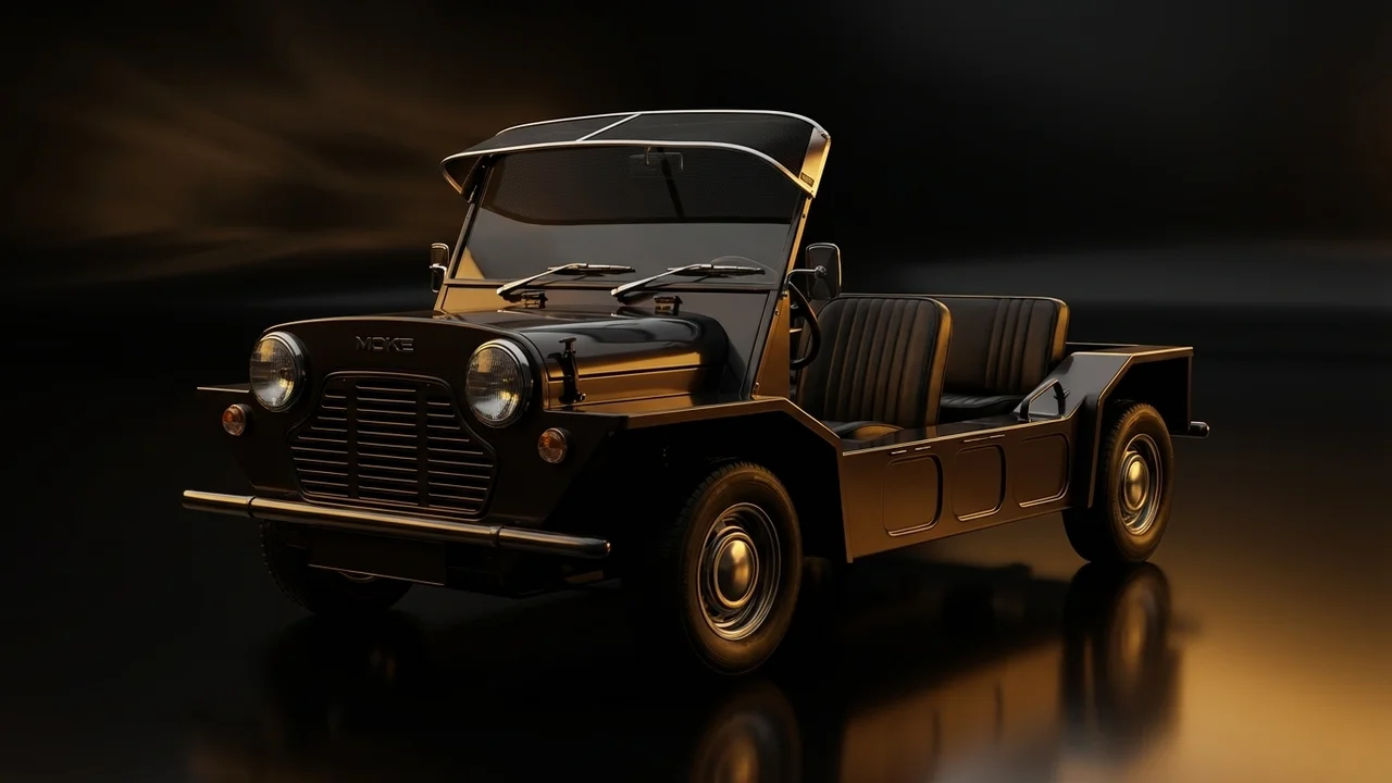 Austin Mini Moke Car Windscreen Sunvisor - 1