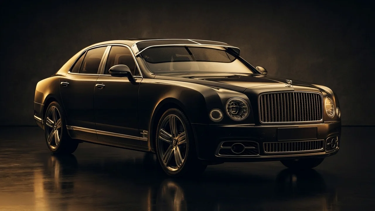 Bentley Mulsanne Car Windscreen Sunvisor - 1