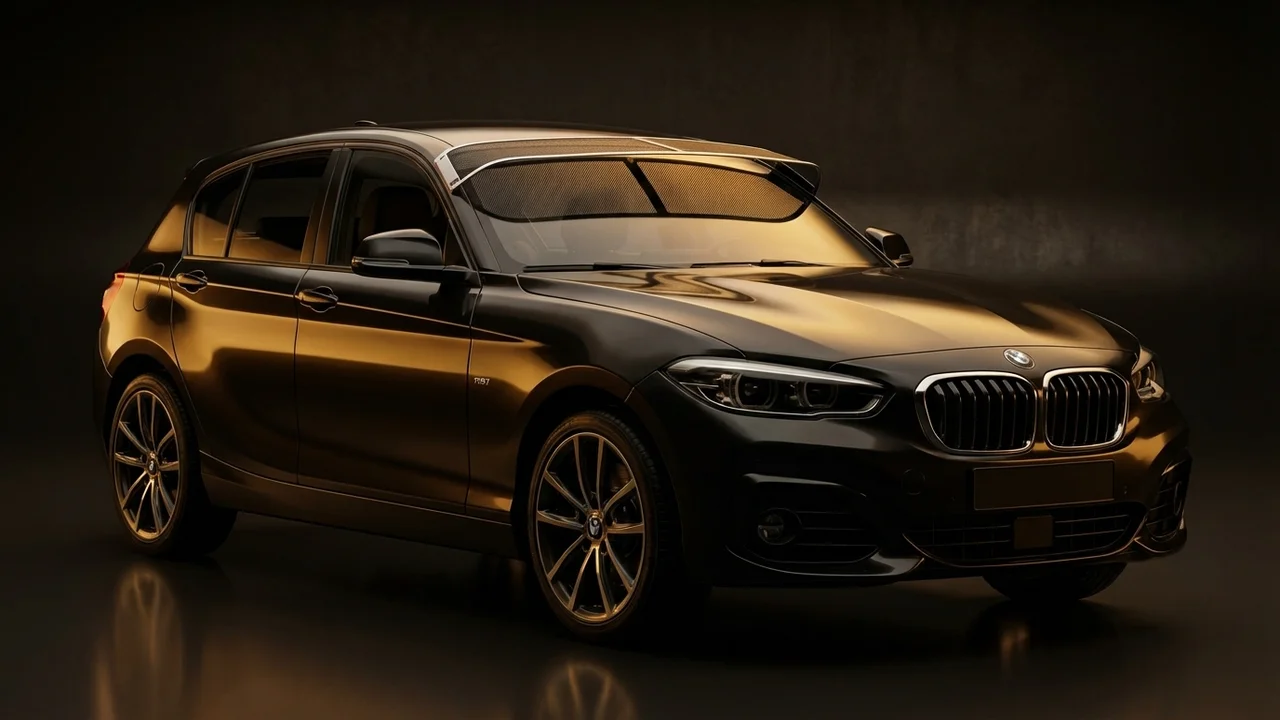 BMW 118i Car Windscreen Sunvisor - 1