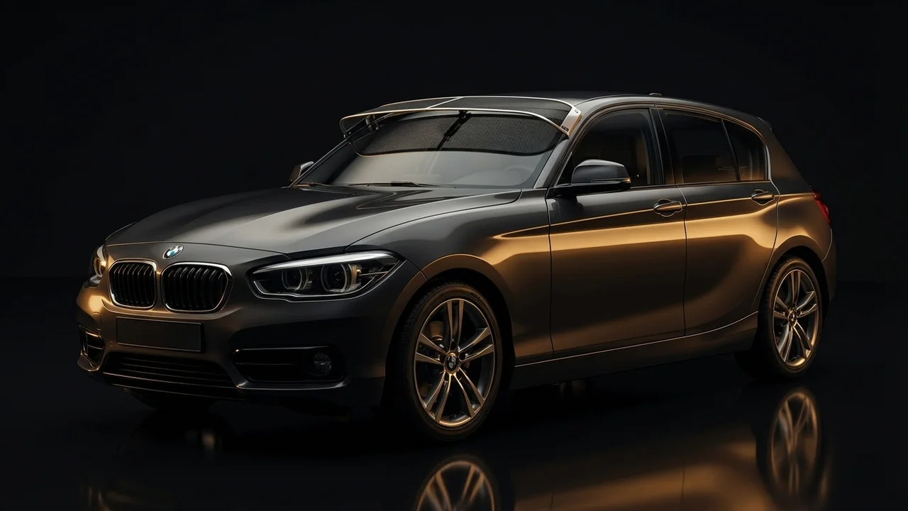 BMW 120i Car Windscreen Sunvisor - 1