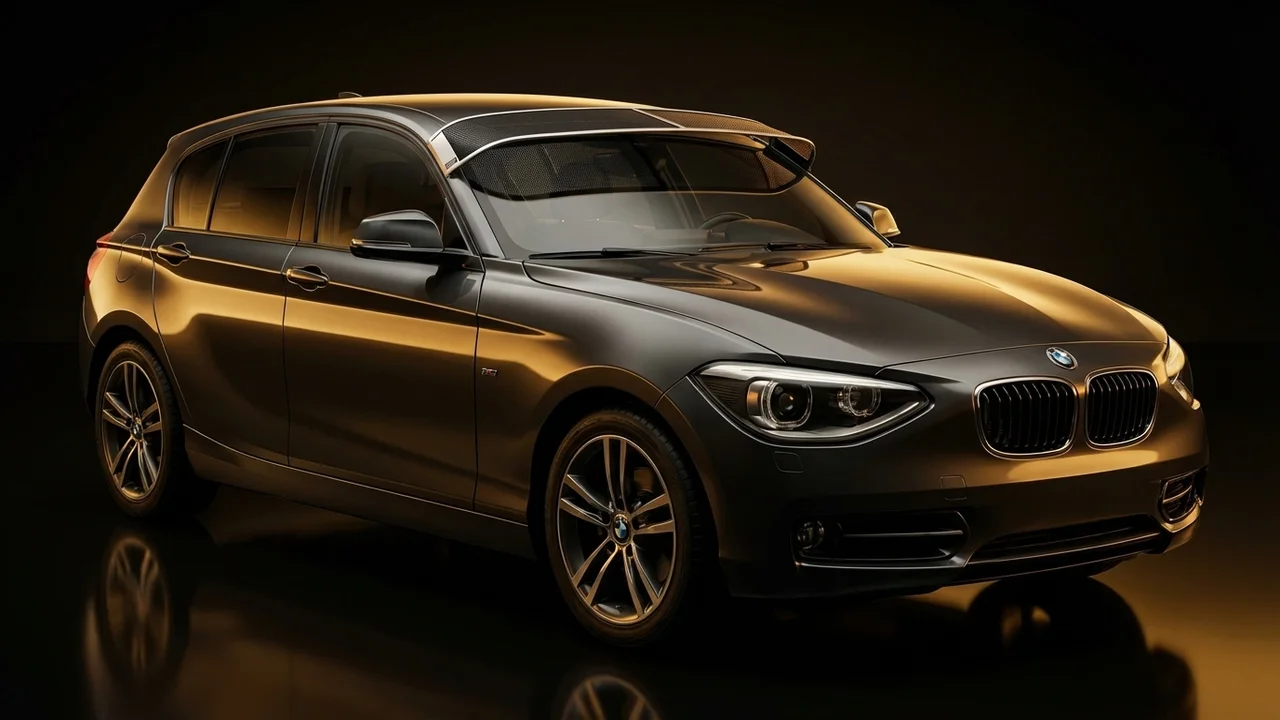 BMW 125i Car Windscreen Sunvisor - 1