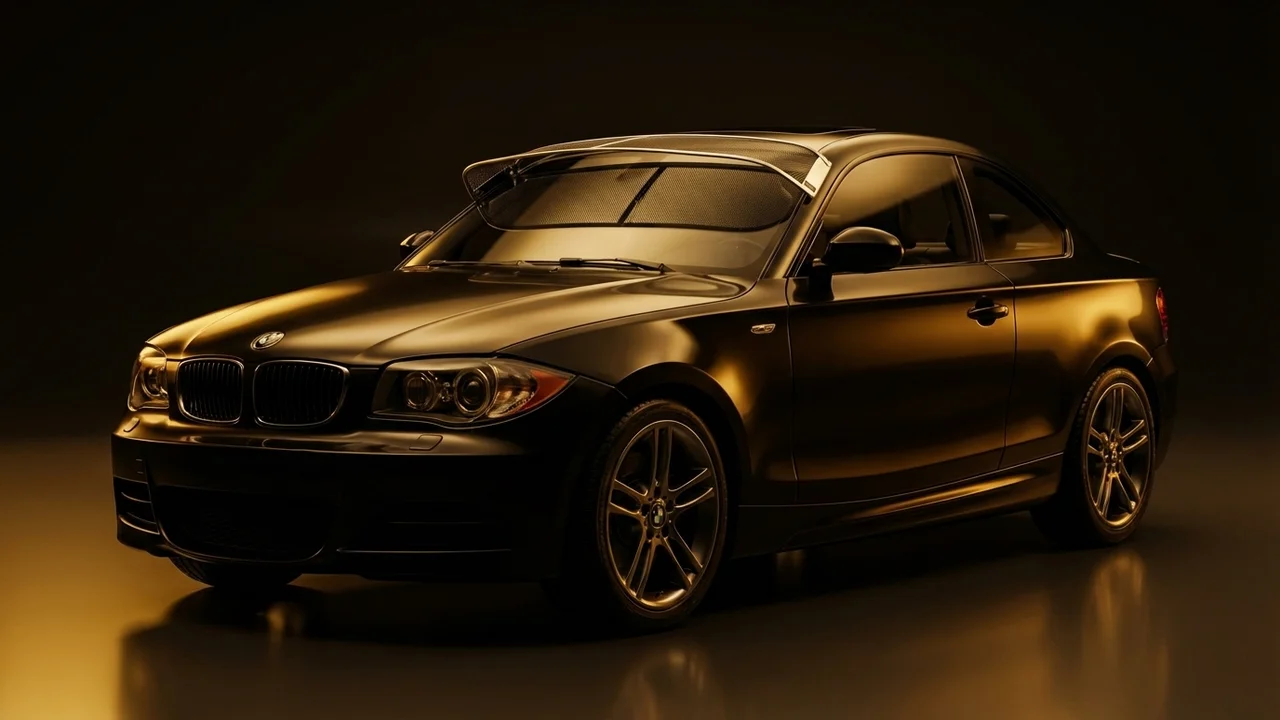 BMW 128i Car Windscreen Sunvisor - 1