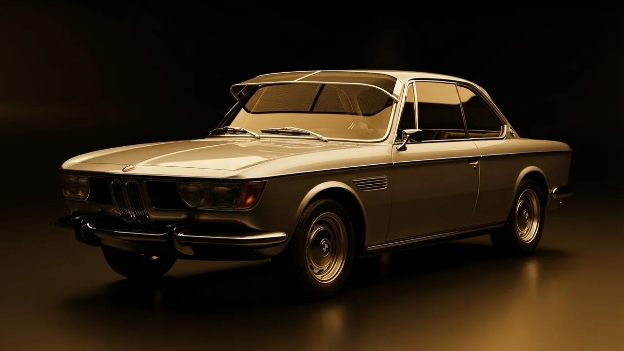 BMW 2000cs Car Windscreen Sunvisor - 1