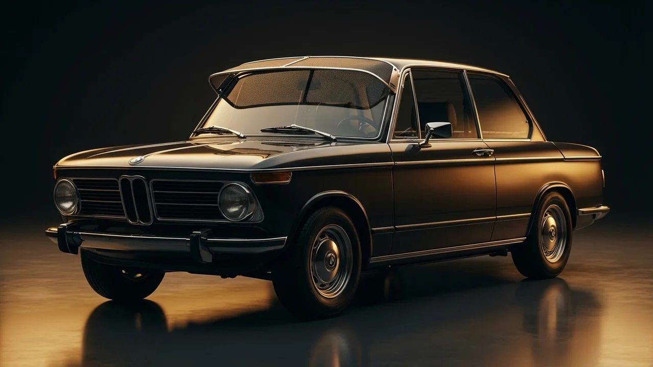 BMW 2002ti Car Windscreen Sunvisor - 1