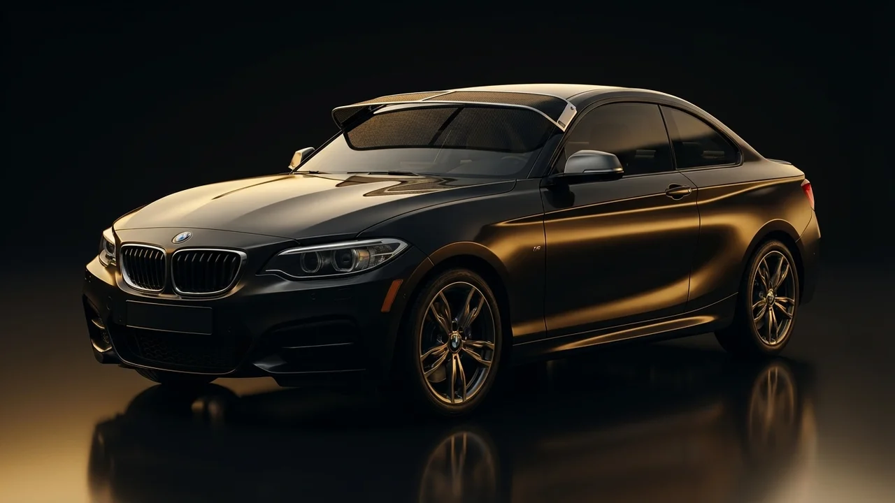 BMW 220i Car Windscreen Sunvisor - 1